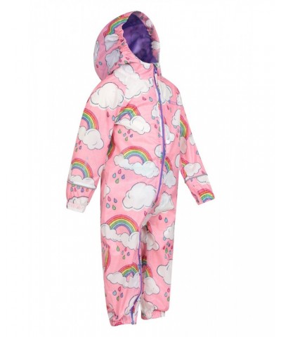 Puddle Kids Printed Waterproof Rain Suit Rainbow $20.64 Babywear