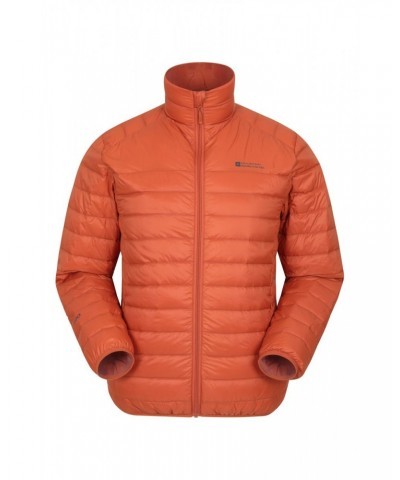 Featherweight Down Mens Jacket Orange $36.39 Jackets