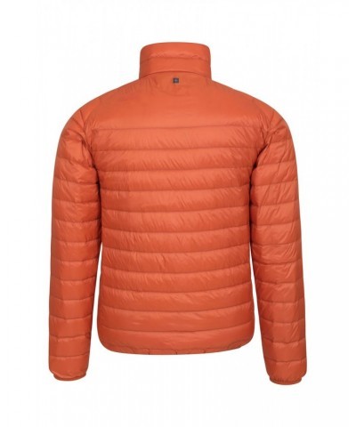 Featherweight Down Mens Jacket Orange $36.39 Jackets