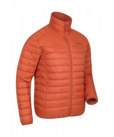 Featherweight Down Mens Jacket Orange $36.39 Jackets