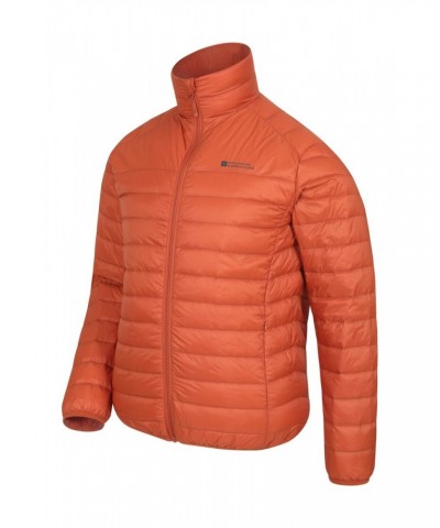 Featherweight Down Mens Jacket Orange $36.39 Jackets