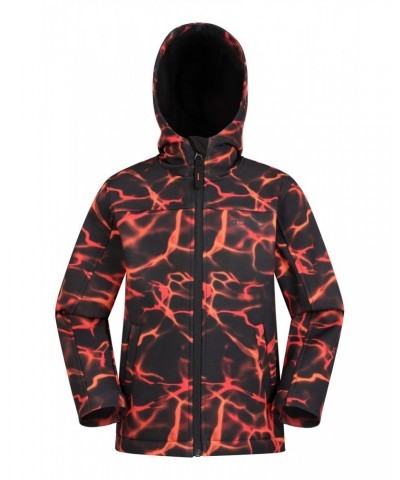 Exodus II Kids Printed Water-resistant Softshell Rust $17.15 Jackets