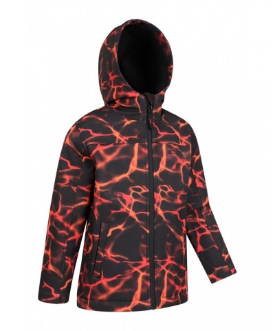 Exodus II Kids Printed Water-resistant Softshell Rust $17.15 Jackets