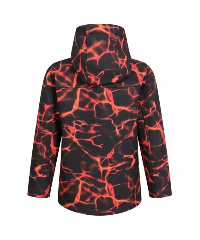 Exodus II Kids Printed Water-resistant Softshell Rust $17.15 Jackets