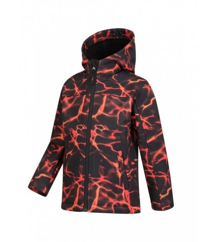 Exodus II Kids Printed Water-resistant Softshell Rust $17.15 Jackets