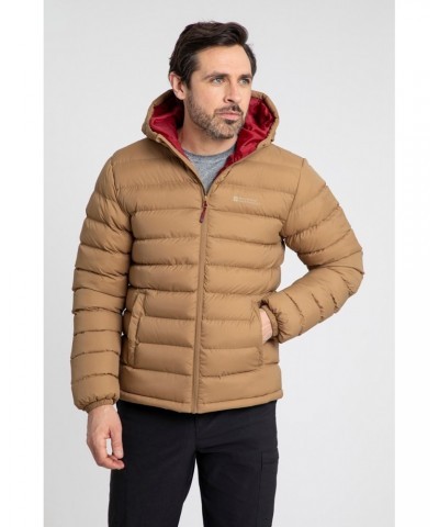 Seasons Mens Insulated Jacket Tan $25.91 Jackets