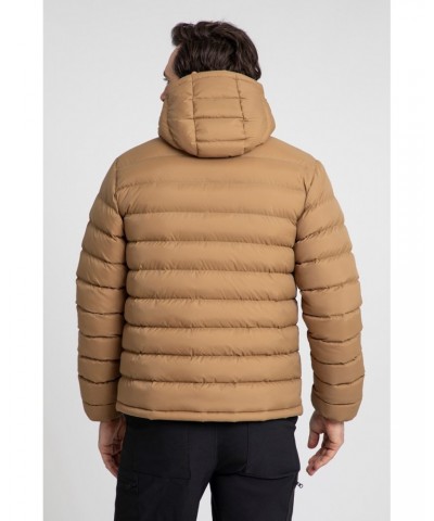 Seasons Mens Insulated Jacket Tan $25.91 Jackets