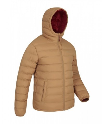 Seasons Mens Insulated Jacket Tan $25.91 Jackets