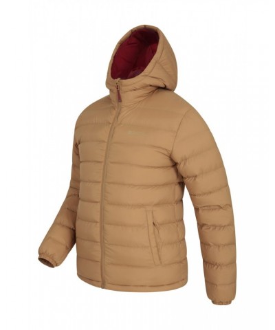 Seasons Mens Insulated Jacket Tan $25.91 Jackets