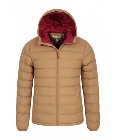 Seasons Mens Insulated Jacket Tan $25.91 Jackets