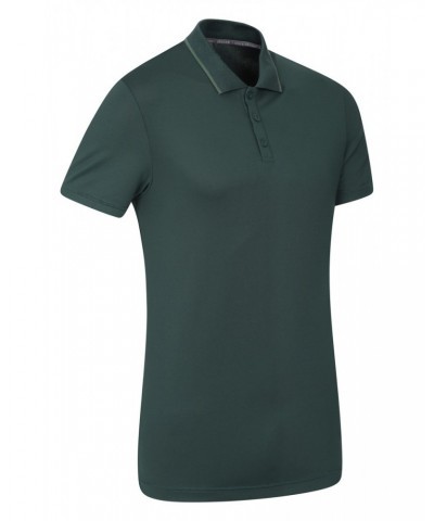 Tournament II Mens IsoCool Polo Dark Green $14.57 Tops