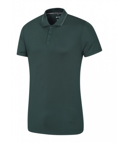 Tournament II Mens IsoCool Polo Dark Green $14.57 Tops