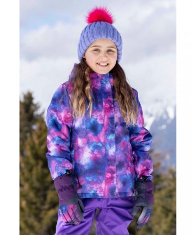 Snowdrop Printed Kids Ski Jacket Galaxy Ombre $25.85 Jackets