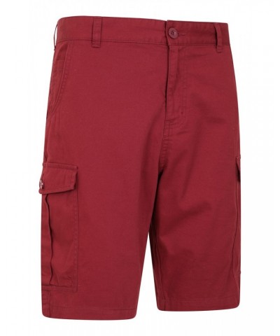 Lakeside Mens Cargo Shorts Burgundy $16.00 Pants