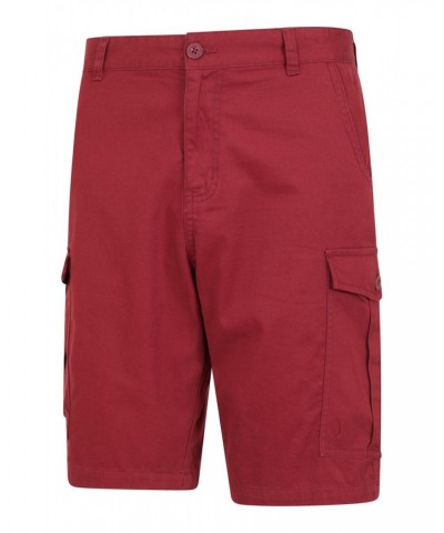 Lakeside Mens Cargo Shorts Burgundy $16.00 Pants