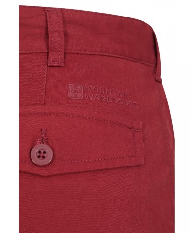 Lakeside Mens Cargo Shorts Burgundy $16.00 Pants