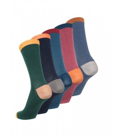 Seasons Mens Socks With Odour Control 5-Pack Blue $13.74 Accessories