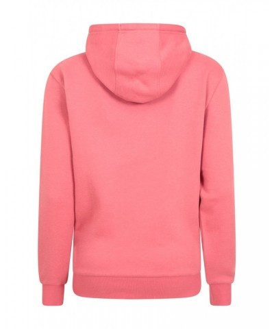 Retreat Womens Hoodie Coral $14.52 Tops