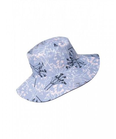 Reversible Printed Womens Brim Hat Navy $12.50 Accessories