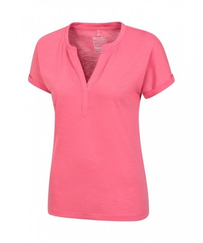 Skye Quick-Dry Womens Slub T-Shirt Pink $14.99 Tops