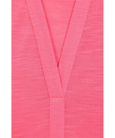 Skye Quick-Dry Womens Slub T-Shirt Pink $14.99 Tops