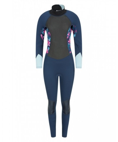 Printed Womens Full Wetsuit Teal $53.90 Swimwear