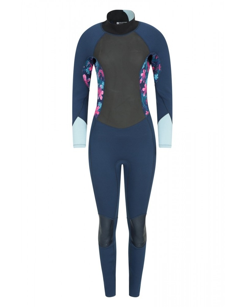 Printed Womens Full Wetsuit Teal $53.90 Swimwear