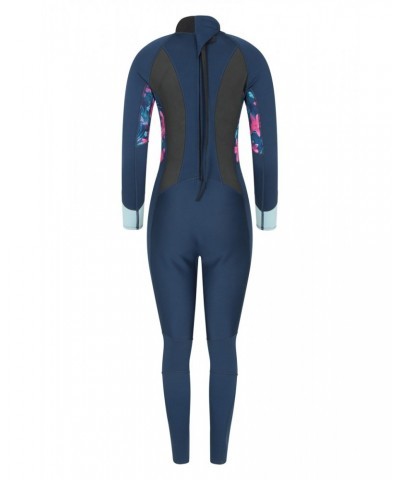 Printed Womens Full Wetsuit Teal $53.90 Swimwear