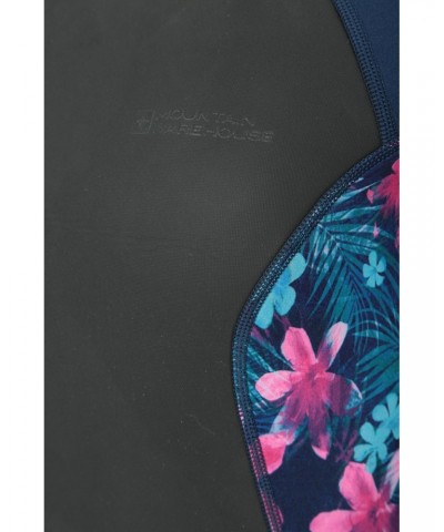 Printed Womens Full Wetsuit Teal $53.90 Swimwear