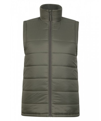 Essentials Mens Insulated Vest Khaki $21.08 Jackets