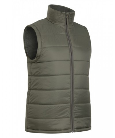 Essentials Mens Insulated Vest Khaki $21.08 Jackets