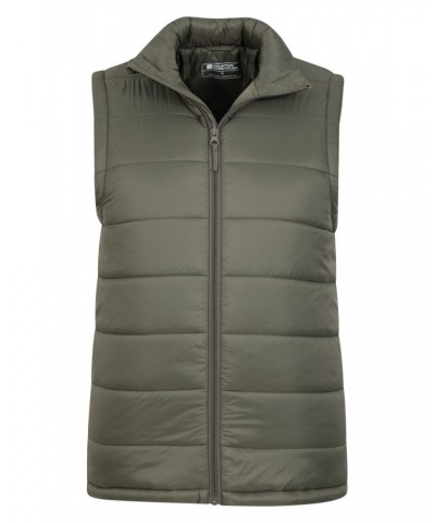 Essentials Mens Insulated Vest Khaki $21.08 Jackets