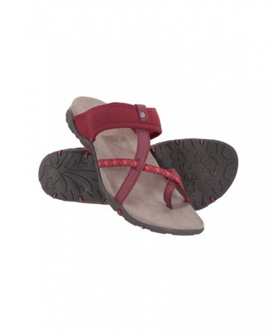 Marbella Womens Sandals Dark Pink $19.35 Footwear