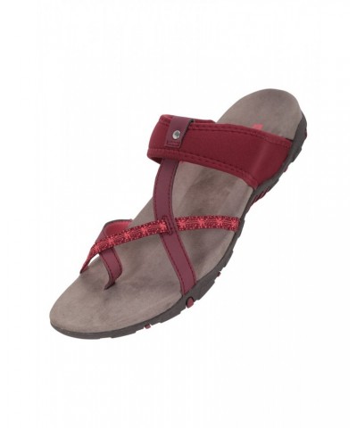 Marbella Womens Sandals Dark Pink $19.35 Footwear