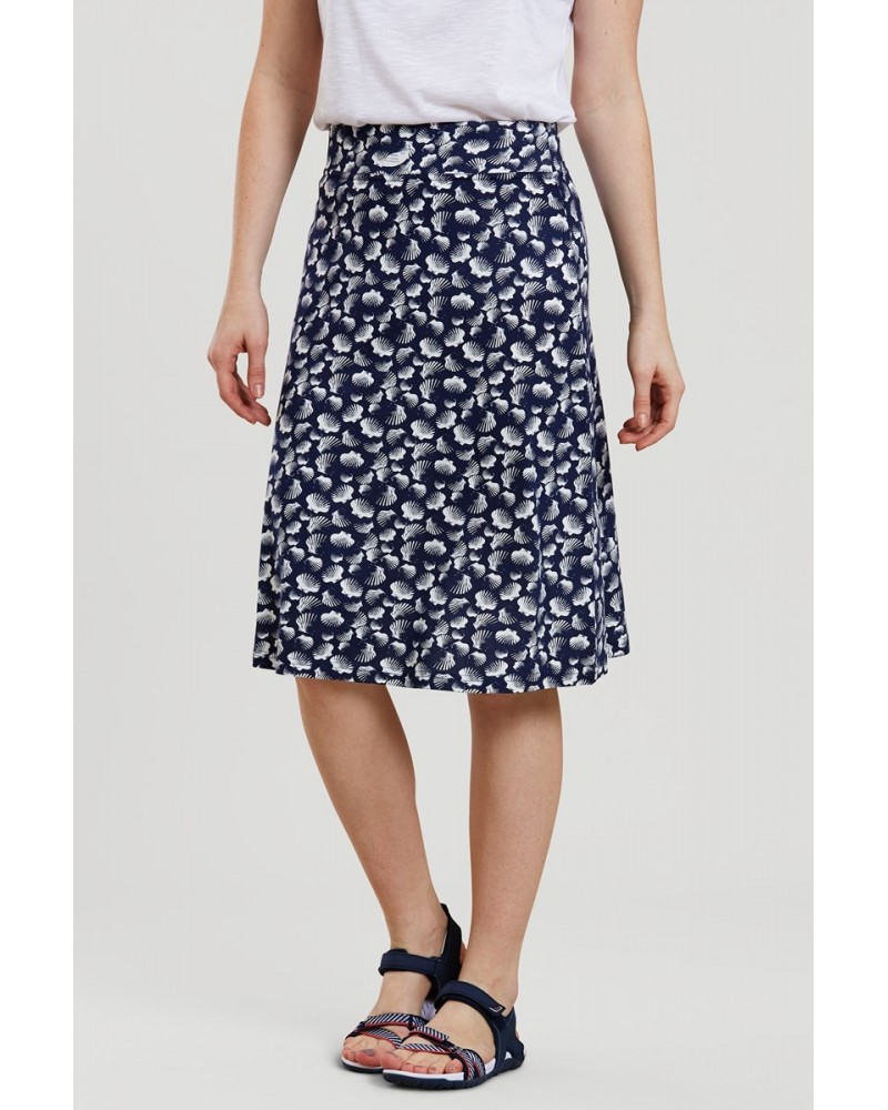 Waterfront Womens Jersey Skirt Navy $15.65 Dresses & Skirts