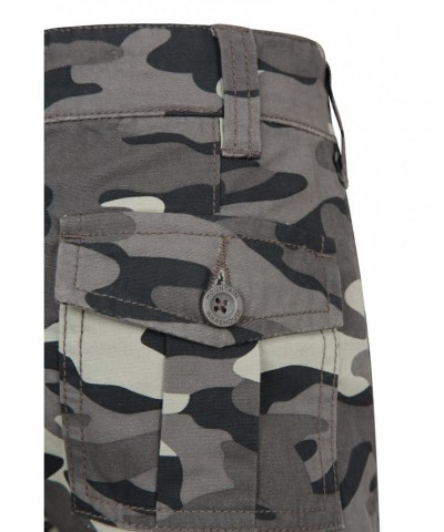 Camo Cargo Kids Shorts Black $19.79 Pants