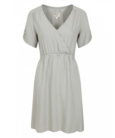 Sahara Womens Wrap Dress Light Khaki $21.15 Dresses & Skirts