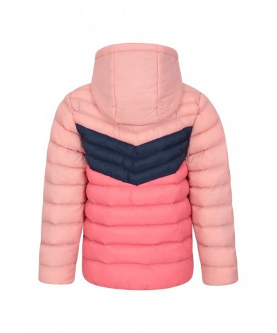 Colorblock Seasons Kids Insulated Jacket Pale Pink $18.80 Jackets