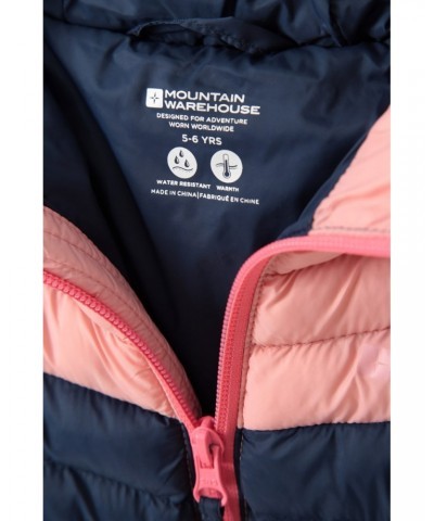 Colorblock Seasons Kids Insulated Jacket Pale Pink $18.80 Jackets