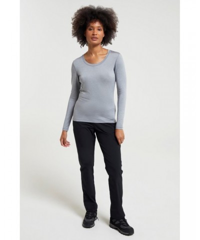 Keep The Heat Womens Thermal Top Light Grey $15.29 Thermals