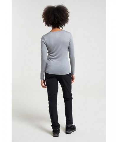 Keep The Heat Womens Thermal Top Light Grey $15.29 Thermals