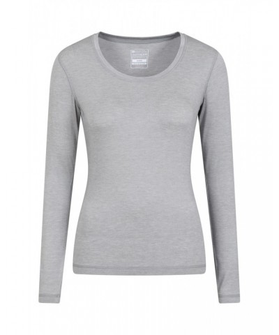 Keep The Heat Womens Thermal Top Light Grey $15.29 Thermals