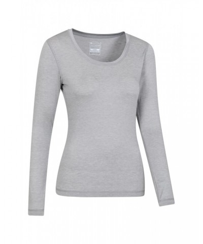 Keep The Heat Womens Thermal Top Light Grey $15.29 Thermals