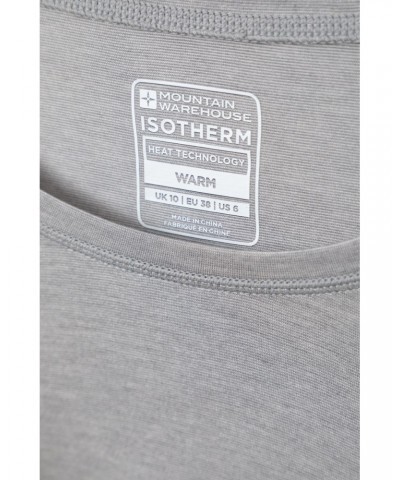 Keep The Heat Womens Thermal Top Light Grey $15.29 Thermals