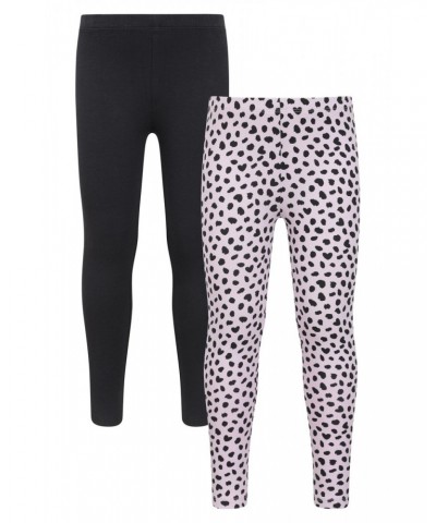 Patterned Casual Kids Leggings Multipack Leopard $10.99 Pants