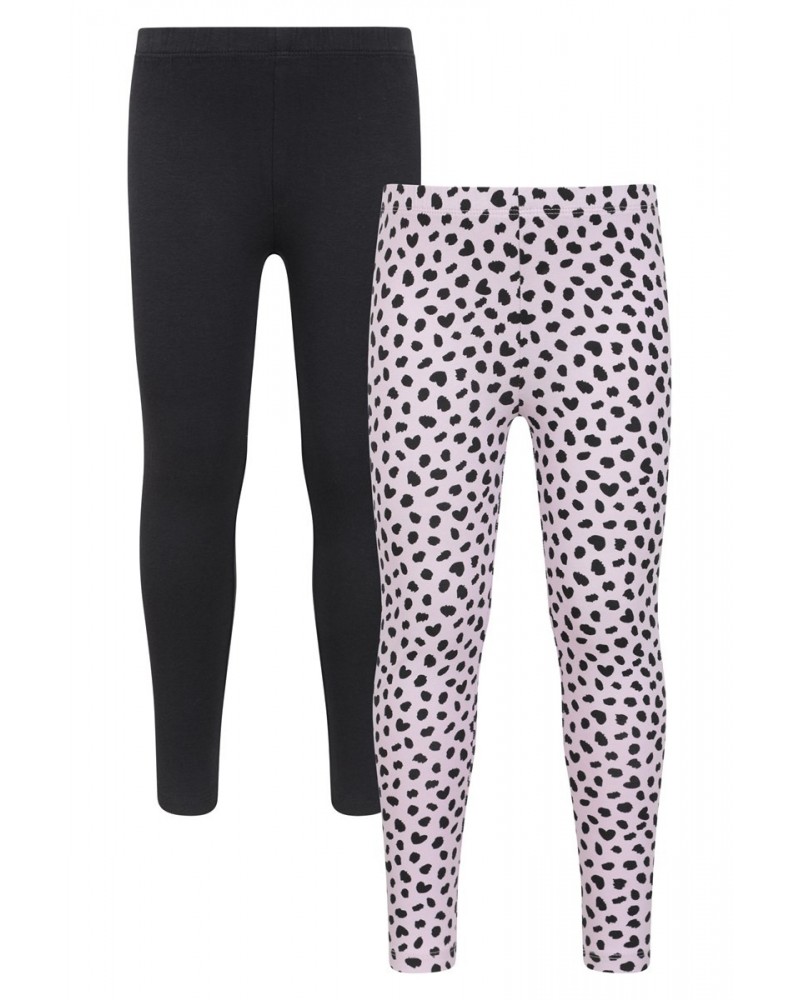 Patterned Casual Kids Leggings Multipack Leopard $10.99 Pants