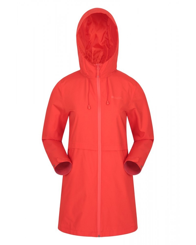 Hilltop Womens Waterproof Jacket Orange $28.70 Jackets