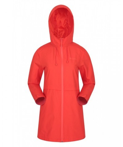 Hilltop Womens Waterproof Jacket Orange $28.70 Jackets