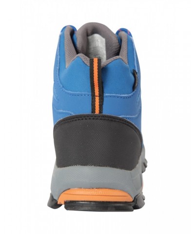 Trekker II Mens Softshell Waterproof Hiking Boots Cobalt $35.10 Footwear