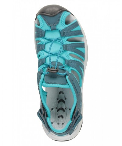 Womens Seaside Drainage Outsole Mountain Warehouse Shandals Teal $21.60 Footwear